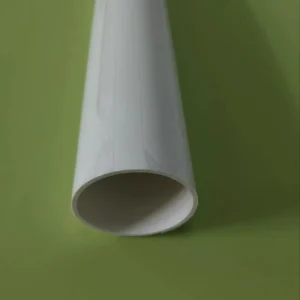 White PC Plastic Tube GS Model GS-151 Glossy Surface 1.5mm Thickness Cutting Moulding Services Decoration