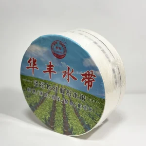White PE Layflat Irrigation Hose with Cutting Service 1mm-5mm Thickness Any Size for Agricultural Use