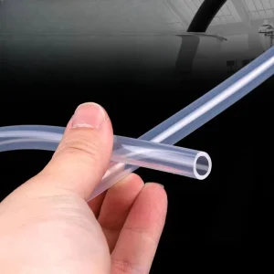 White Transparent Flexible Silicone Hose with Cutting Service ID2mm~200mm for Liquid/Air Transfer