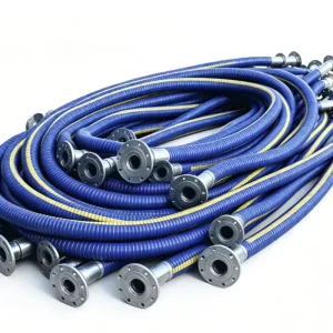 Wire Inserted 600PSI Hydraulic Petrol Fuel Oil Resistant Nitrile Rubber Petrol Suction Hose