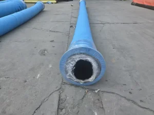 Wire and Fabric Cords Reinforced 150 psi 10bar 127 mm 5 Inch Rubber Hose for Water air Suction and Discharge