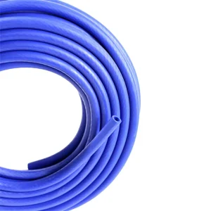 Woven Silicone Tube High Temperature Resistant Double Layer Wire Clad Thickened Blue Heating Steam Water Pipe Vacuum Rubber Hose