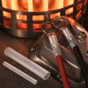 XJ Clear PTFE Heat Shrinkable Tube Heat Corrosion Resistant Flexible Self Lubricating PTFE Insulation Hose for Industrial Motor