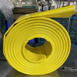 Yellow Color 50ft PVC Lay Flat Hose