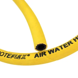 Yellow and Black Air Hose with Air Hose Coupling 1/4″ 3/8″ 3/4″ Industrial Hoses