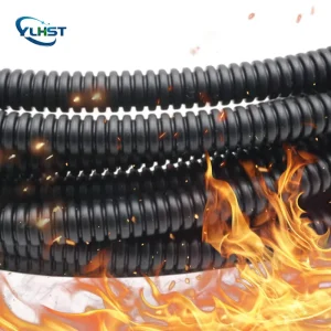 Yilian Heat Resistant Corrugated Cable Tube Plastic Tubes Flexible Hose Pipe