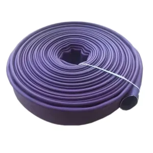 YingLong Fire Hose Flexible PVC Lined with Aluminium BS Coupling 0.8 1.6MPa Working Pressure Customizable
