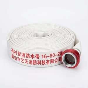 Yitian YT-888888 Heavy Duty 16 Bar Fire Hose 80mm Durable High Pressure Lined Flexible UPVC Reinforced Industrial Fire Safety