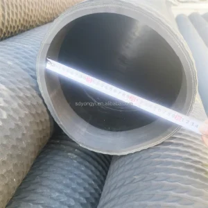 Yongyi 150mm Dredging EPDM Abrasion Resistant High Strength Steel Wire Red Head Soft Air Intake Hose Industrial Mining Use