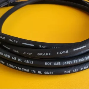 Z 3.2×10.5mm 1/8″ Rubber Hydraulic Auto Brake Hose Otomobil Fren Hortumu Arac Fren Hortumu Debriyaj Hortumu Fren Hortumu for VW