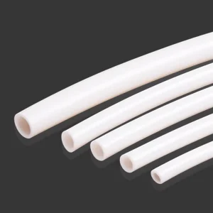 ZDVseal 3mm~18mm OD PTFE Natural White Hard Pipe Anti Corrosion Ozone Chemical Resistance Plastic Hose Tubing