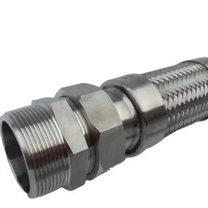 china factory quality ss304 321 316 stainless steel oil gas flexible metal hose