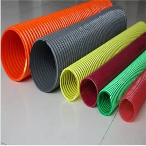 colorful 3/4 to 8 inch PVC Plastic Helix Spiral Water Suction Hose